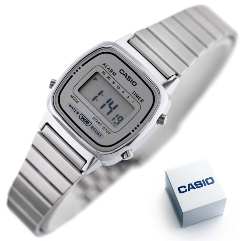 ZEGAREK DAMSKI CASIO VINTAGE LA670WA-7D (ZD597A) + BOX ZEGAREK DAMSKI CASIO VINTAGE LA670WA-7D (ZD597A) + BOX