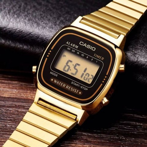 ZEGAREK DAMSKI CASIO VINTAGE LA670WGA-1 (ZD597B) + BOX ZEGAREK DAMSKI CASIO VINTAGE LA670WGA-1 (ZD597B) + BOX