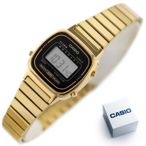 ZEGAREK DAMSKI CASIO VINTAGE LA670WGA-1 (ZD597B) + BOX ZEGAREK DAMSKI CASIO VINTAGE LA670WGA-1 (ZD597B) + BOX