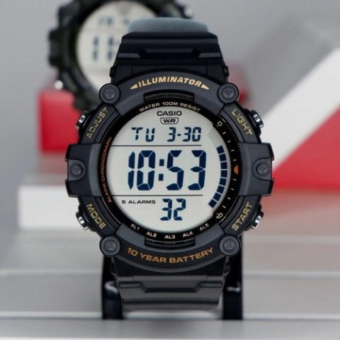 ZEGAREK MĘSKI CASIO AE-1500WHX-1A WR100 + BOX (ZD160A) ZEGAREK MĘSKI CASIO AE-1500WHX-1A WR100 + BOX (ZD160A)