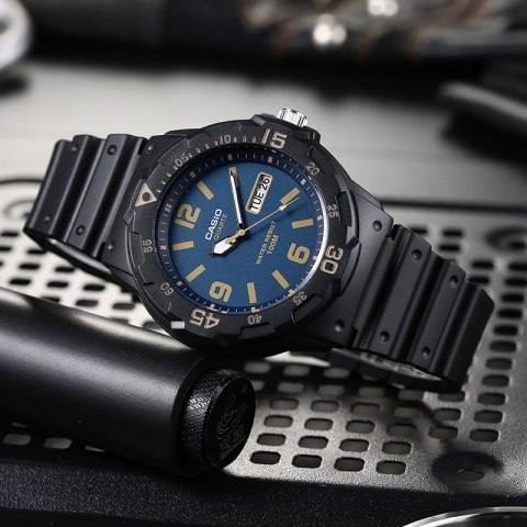 ZEGAREK MĘSKI CASIO MRW-200H-2B3 (ZD147E) + BOX ZEGAREK MĘSKI CASIO MRW-200H-2B3 (ZD147E) + BOX