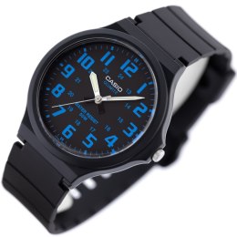ZEGAREK MĘSKI CASIO MW-240-2B (ZD166D) - KLASYKA + BOX