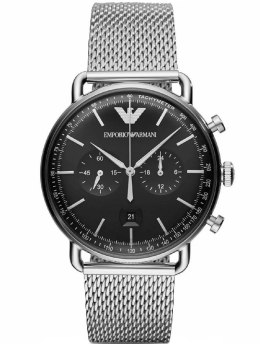 ZEGAREK MĘSKI EMPORIO ARMANI AR11104 - AVIATOR (ZI020B) + BOX