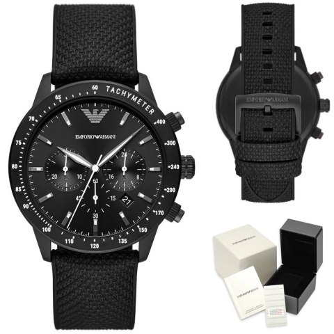 ZEGAREK MĘSKI EMPORIO ARMANI AR11453 - MARIO (ZI051A) + BOX ZEGAREK MĘSKI EMPORIO ARMANI AR11453 - MARIO (ZI051A) + BOX
