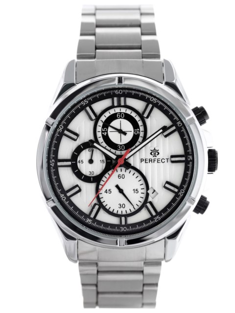 ZEGAREK MĘSKI PERFECT CH03M - CHRONOGRAF (ZP358D) + BOX ZEGAREK MĘSKI PERFECT CH03M - CHRONOGRAF (ZP358D) + BOX