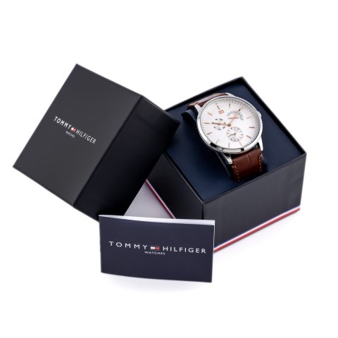 ZEGAREK MĘSKI TOMMY HILFIGER 1710389 BRAD (ZF076A) + BOX ZEGAREK MĘSKI TOMMY HILFIGER 1710389 BRAD (ZF076A) + BOX