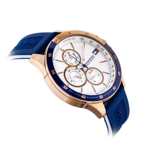 ZEGAREK MĘSKI TOMMY HILFIGER BANK 1791778 (ZF064A) + BOX ZEGAREK MĘSKI TOMMY HILFIGER BANK 1791778 (ZF064A) + BOX