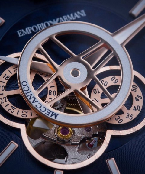 ZEGAREK MĘSKI EMPORIO ARMANI LUIGI OPEN HEART AUTOMATIC AR60036 ZEGAREK MĘSKI EMPORIO ARMANI LUIGI OPEN HEART AUTOMATIC AR60036