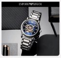 ZEGAREK MĘSKI EMPORIO ARMANI LUIGI OPEN HEART AUTOMATIC AR60036