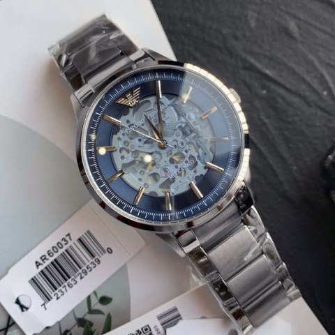 ZEGAREK MĘSKI EMPORIO ARMANI SKELETON AUTOMATIC AR60037 (ZI054A) ZEGAREK MĘSKI EMPORIO ARMANI SKELETON AUTOMATIC AR60037 (ZI054A)