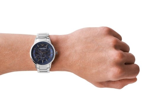 ZEGAREK MĘSKI EMPORIO ARMANI SKELETON AUTOMATIC AR60037 (ZI054A) ZEGAREK MĘSKI EMPORIO ARMANI SKELETON AUTOMATIC AR60037 (ZI054A)