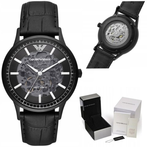 ZEGAREK MĘSKI EMPORIO ARMANI SKELETON AUTOMATIC AR60042 (ZI055C) ZEGAREK MĘSKI EMPORIO ARMANI SKELETON AUTOMATIC AR60042 (ZI055C)