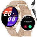 SMARTWATCH DAMSKI RUBICON RNCE81 - WYKONYWANIE POŁĄCZEŃ, PULSOKSYMETR (SR045B)