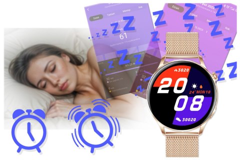 SMARTWATCH DAMSKI RUBICON RNCE81 - WYKONYWANIE POŁĄCZEŃ, PULSOKSYMETR (SR045B) SMARTWATCH DAMSKI RUBICON RNCE81 - WYKONYWANIE POŁĄCZEŃ, PULSOKSYMETR (SR045B)