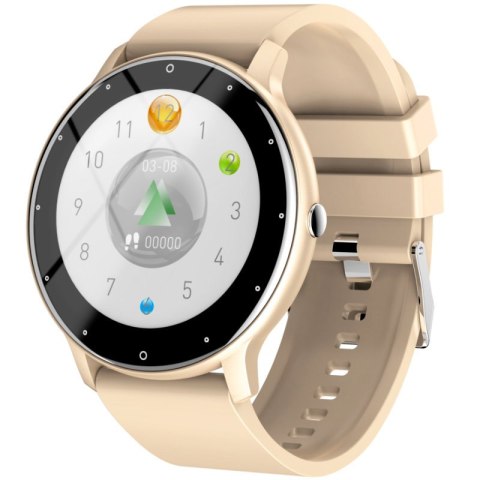 SMARTWATCH DAMSKI RUBICON RNCF01 - WŁASNE TARCZE, PULSOMETR (SR047B) SMARTWATCH DAMSKI RUBICON RNCF01 - WŁASNE TARCZE, PULSOMETR (SR047B)
