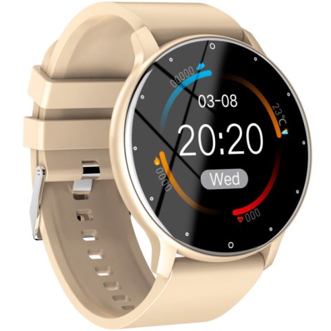 SMARTWATCH DAMSKI RUBICON RNCF01 - WŁASNE TARCZE, PULSOMETR (SR047B) SMARTWATCH DAMSKI RUBICON RNCF01 - WŁASNE TARCZE, PULSOMETR (SR047B)