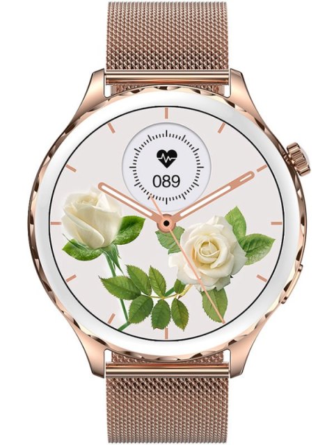 SMARTWATCH DAMSKI RUBICON RNCF02 - WYKONYWANIE POŁĄCZEŃ, DODATKOWY PASEK (SR048B) SMARTWATCH DAMSKI RUBICON RNCF02 - WYKONYWANIE POŁĄCZEŃ, DODATKOWY PASEK (SR048B)