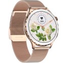 SMARTWATCH DAMSKI RUBICON RNCF02 - WYKONYWANIE POŁĄCZEŃ, DODATKOWY PASEK (SR048B)