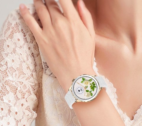 SMARTWATCH DAMSKI RUBICON RNCF02 - WYKONYWANIE POŁĄCZEŃ, DODATKOWY PASEK (SR048B) SMARTWATCH DAMSKI RUBICON RNCF02 - WYKONYWANIE POŁĄCZEŃ, DODATKOWY PASEK (SR048B)