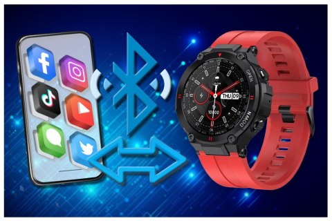 SMARTWATCH MĘSKI GRAVITY GT7-5 - WYKONYWANIE POŁĄCZEŃ (SG016E) SMARTWATCH MĘSKI GRAVITY GT7-5 - WYKONYWANIE POŁĄCZEŃ (SG016E)