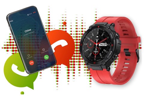SMARTWATCH MĘSKI GRAVITY GT7-5 - WYKONYWANIE POŁĄCZEŃ (SG016E) SMARTWATCH MĘSKI GRAVITY GT7-5 - WYKONYWANIE POŁĄCZEŃ (SG016E)