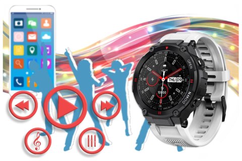 SMARTWATCH MĘSKI GRAVITY GT7-6 - WYKONYWANIE POŁĄCZEŃ (SG016F) SMARTWATCH MĘSKI GRAVITY GT7-6 - WYKONYWANIE POŁĄCZEŃ (SG016F)