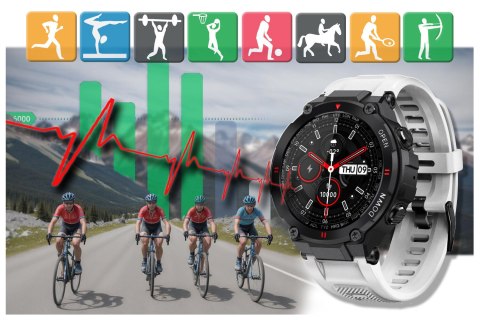 SMARTWATCH MĘSKI GRAVITY GT7-6 - WYKONYWANIE POŁĄCZEŃ (SG016F) SMARTWATCH MĘSKI GRAVITY GT7-6 - WYKONYWANIE POŁĄCZEŃ (SG016F)