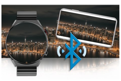 SMARTWATCH MĘSKI RUBICON RNCE99 - POŁĄCZENIA, ŁADOWANIE BEZPRZEWODOWE SMARTWATCH MĘSKI RUBICON RNCE99 - POŁĄCZENIA, ŁADOWANIE BEZPRZEWODOWE