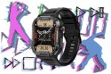 SMARTWATCH MĘSKI RUBICON RNCF07 - WYKONYWANIE POŁĄCZEŃ - BLUETOOTH CALL (SR052A)