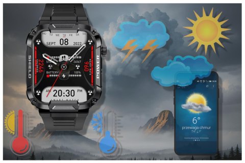 SMARTWATCH MĘSKI RUBICON RNCF07 - WYKONYWANIE POŁĄCZEŃ - BLUETOOTH CALL (SR052A) SMARTWATCH MĘSKI RUBICON RNCF07 - WYKONYWANIE POŁĄCZEŃ - BLUETOOTH CALL (SR052A)