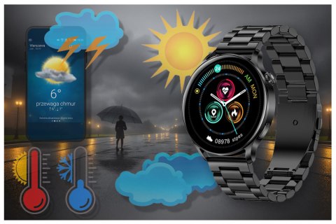 SMARTWATCH RUBICON RNCE81 - WYKONYWANIE POŁĄCZEŃ, PULSOKSYMETR (SR045C) SMARTWATCH RUBICON RNCE81 - WYKONYWANIE POŁĄCZEŃ, PULSOKSYMETR (SR045C)