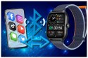 SMARTWATCH UNISEX RUBICON RNCF03 - ROZMOWY BLUETOOTH, ALWAYS ON DISPLAY (SR049A)