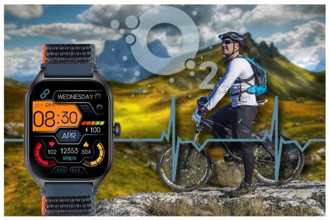 SMARTWATCH UNISEX RUBICON RNCF03 - ROZMOWY BLUETOOTH, ALWAYS ON DISPLAY (SR049A) SMARTWATCH UNISEX RUBICON RNCF03 - ROZMOWY BLUETOOTH, ALWAYS ON DISPLAY (SR049A)