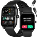 SMARTWATCH UNISEX RUBICON RNCF03 - ROZMOWY BLUETOOTH, ALWAYS ON DISPLAY (SR049E)
