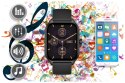 SMARTWATCH UNISEX RUBICON RNCF03 - ROZMOWY BLUETOOTH, ALWAYS ON DISPLAY (SR049E)