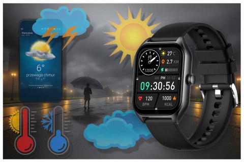 SMARTWATCH UNISEX RUBICON RNCF03 - ROZMOWY BLUETOOTH, ALWAYS ON DISPLAY (SR049E) SMARTWATCH UNISEX RUBICON RNCF03 - ROZMOWY BLUETOOTH, ALWAYS ON DISPLAY (SR049E)