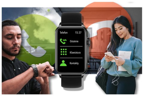 SMARTWATCH UNISEX RUBICON RNCF06 - TRYBY SPORTOWE, PULSOKSYMETR (SR051A) SMARTWATCH UNISEX RUBICON RNCF06 - TRYBY SPORTOWE, PULSOKSYMETR (SR051A)