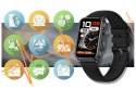 SMARTWATCH UNISEX RUBICON RNCF06 - TRYBY SPORTOWE, PULSOKSYMETR (SR051A)