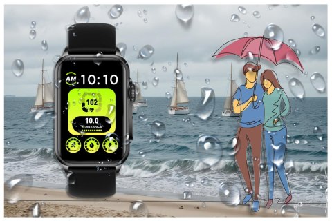 SMARTWATCH UNISEX RUBICON RNCF06 - TRYBY SPORTOWE, PULSOKSYMETR (SR051A) SMARTWATCH UNISEX RUBICON RNCF06 - TRYBY SPORTOWE, PULSOKSYMETR (SR051A)