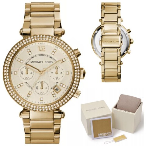 ZEGAREK DAMSKI MICHAEL KORS MK5354 -PARKER (ZM508D) + BOX ZEGAREK DAMSKI MICHAEL KORS MK5354 -PARKER (ZM508D) + BOX