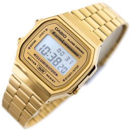 ZEGAREK UNISEX CASIO A168WG-9W (ZD088B) - KLASYKA + BOX