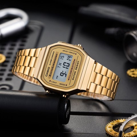 ZEGAREK UNISEX CASIO A168WG-9W (ZD088B) - KLASYKA + BOX ZEGAREK UNISEX CASIO A168WG-9W (ZD088B) - KLASYKA + BOX