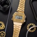 ZEGAREK UNISEX CASIO A168WG-9W (ZD088B) - KLASYKA + BOX