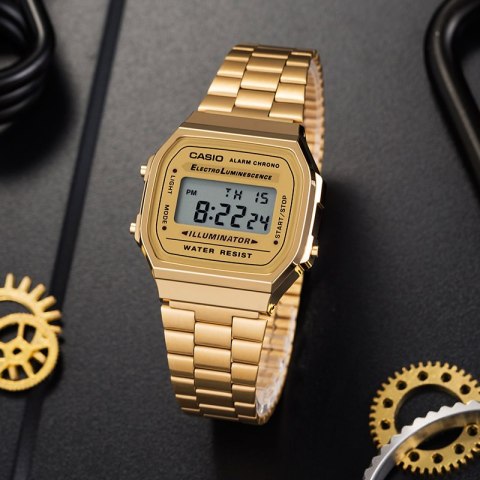 ZEGAREK UNISEX CASIO A168WG-9W (ZD088B) - KLASYKA + BOX ZEGAREK UNISEX CASIO A168WG-9W (ZD088B) - KLASYKA + BOX