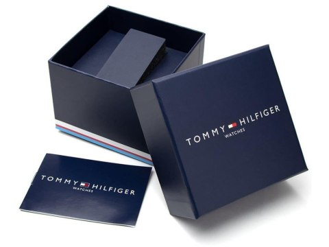 KLASYCZNY ZEGAREK MĘSKI TOMMY HILFIGER THEO 1710440 + BOX KLASYCZNY ZEGAREK MĘSKI TOMMY HILFIGER THEO 1710440 + BOX