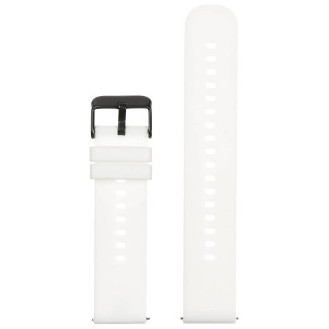 PASEK GUMOWY DO ZEGARKA U27 - BIAŁY/CZARNY - 22MM PASEK GUMOWY DO ZEGARKA U27 - BIAŁY/CZARNY - 22MM