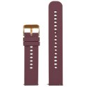 PASEK GUMOWY DO ZEGARKA U27 - FIOLETOWY/ROSEGOLD - 18MM