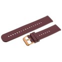 PASEK GUMOWY DO ZEGARKA U27 - FIOLETOWY/ROSEGOLD - 18MM