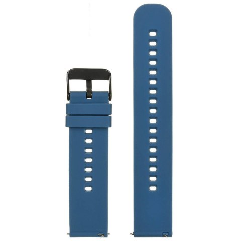 PASEK GUMOWY DO ZEGARKA U27 - GRANATOWY/CZARNY - 22MM PASEK GUMOWY DO ZEGARKA U27 - GRANATOWY/CZARNY - 22MM