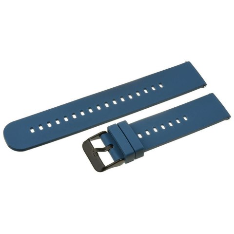 PASEK GUMOWY DO ZEGARKA U27 - GRANATOWY/CZARNY - 22MM PASEK GUMOWY DO ZEGARKA U27 - GRANATOWY/CZARNY - 22MM